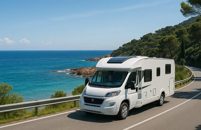 Autocaravana por la costa mediterránea en España