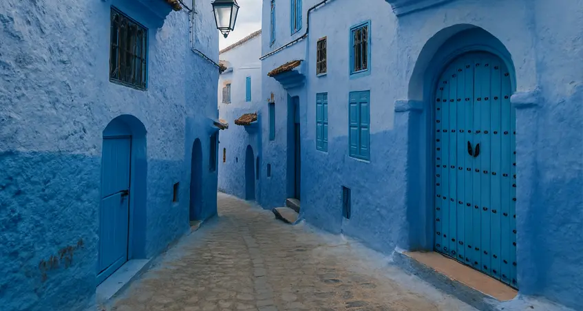 Chefaouen en autocaravana
