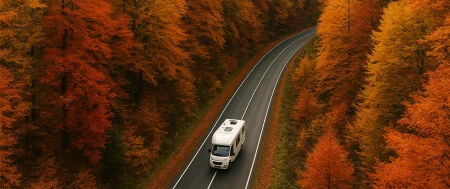 Otoño en autocaravana: 5 rutas que parecen sacadas de un cuento