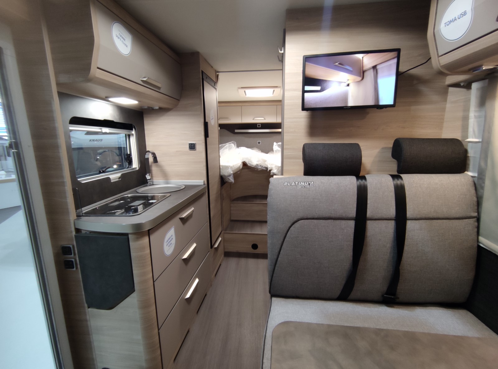 AUTOCARAVANA NUEVA KNAUS VAN TI 650 MEG VANSATION