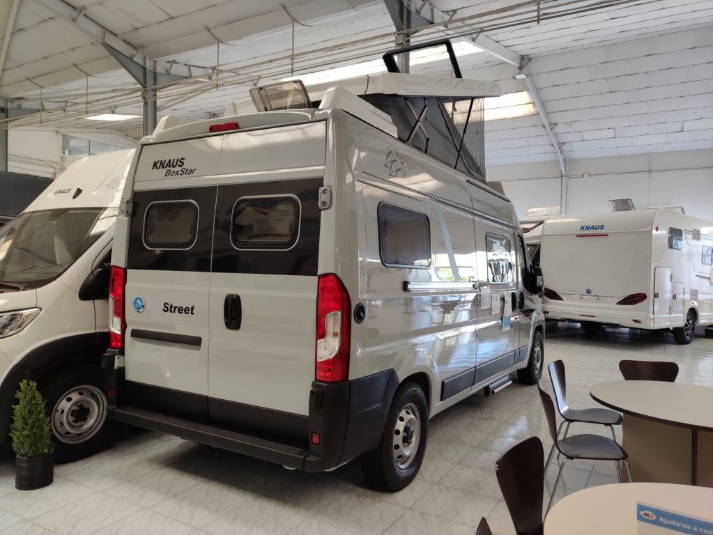 CAMPER FURGONETA KNAUS BOXSTAR STREET 600 MQ SOSTRE ELEVABLE