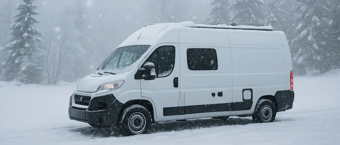 Dormir en una camper en invierno: guía para pasar la noche caliente y segura