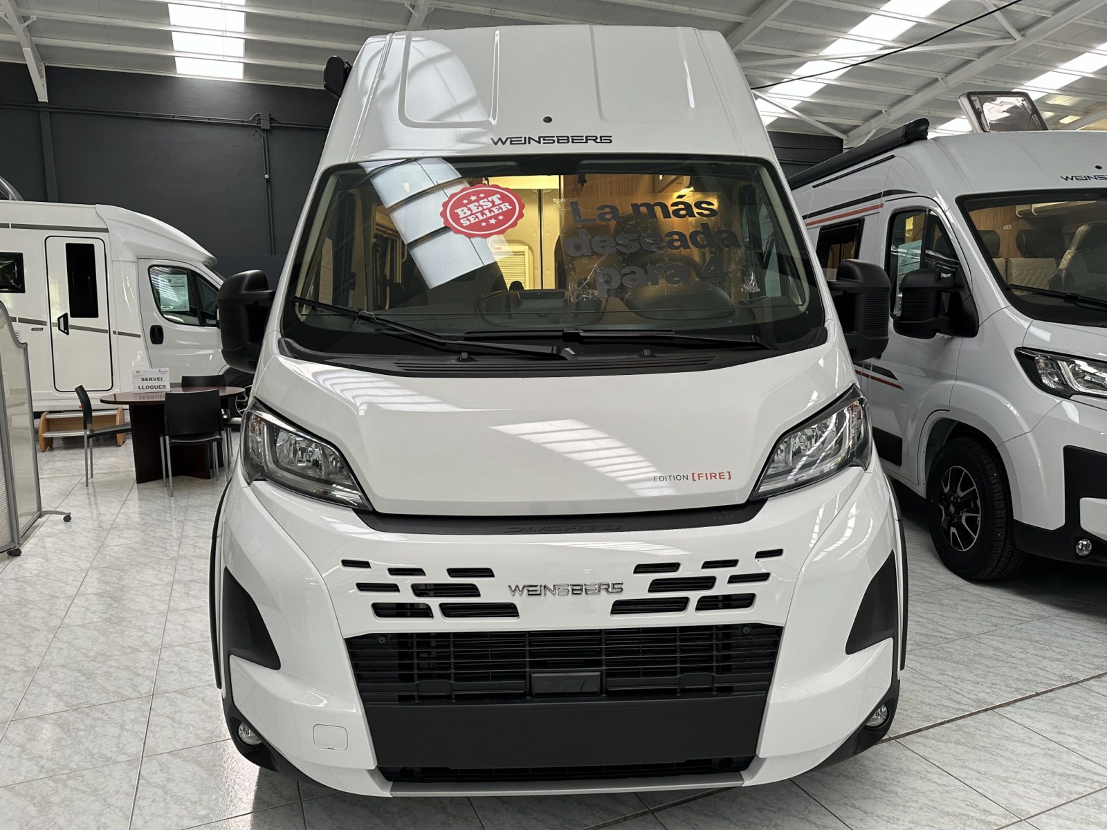 CAMPER WEINSBERG CARABUS 600 DQ EDITION FIRE