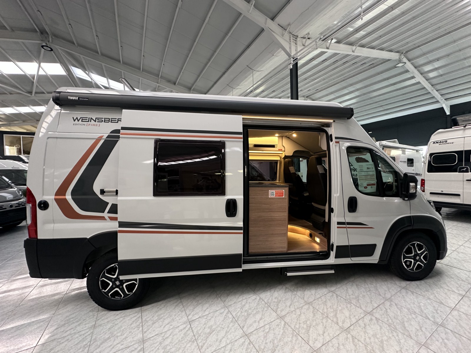 CAMPER WEINSBERG CARABUS 600 DQ EDITION FIRE