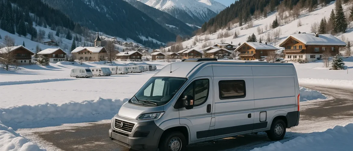 7 destinos con nieve para viajar en camper sin riesgos este invierno