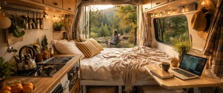 Vivir en una camper: la realidad detrás del sueño sobre ruedas