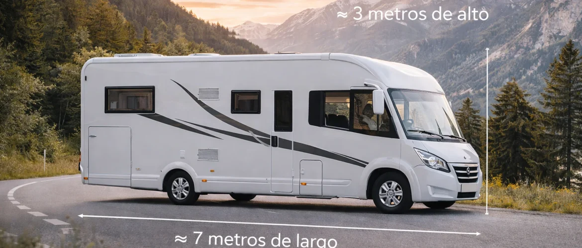 Medidas de las autocaravanas: dimensiones reales según el tipo y qué debes tener en cuenta