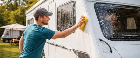 Cómo limpiar una caravana paso a paso (interior y exterior)