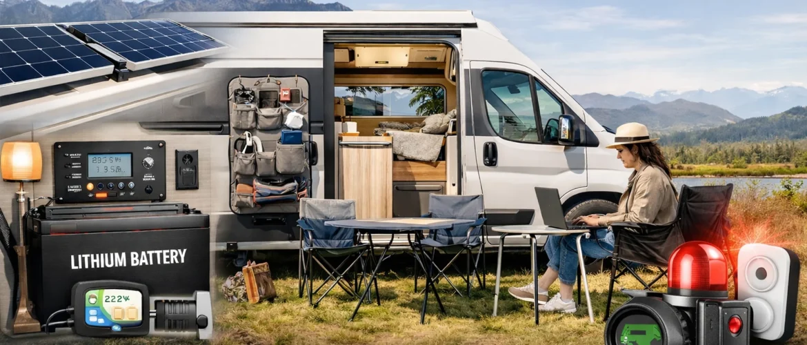 Accesorios para furgonetas camper: cómo mejorar y optimizar tu camper al máximo