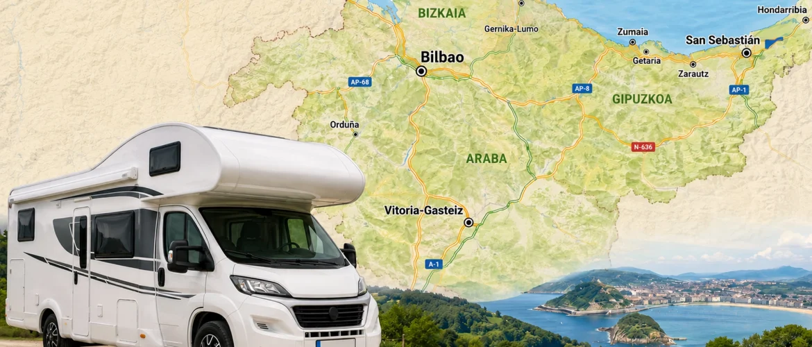 País Vasco en autocaravana: ruta de 7 días, áreas y consejos para viajar